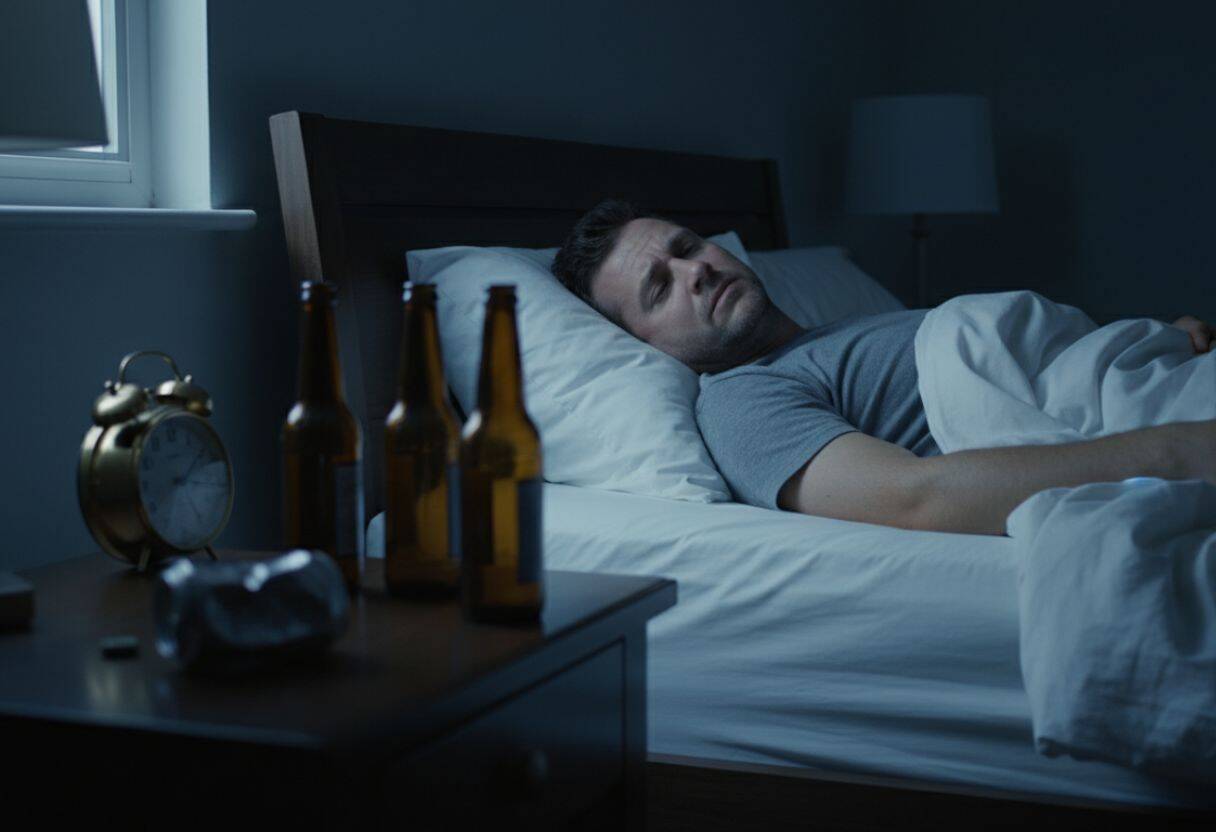 Kann man mit Alkohol besser schlafen